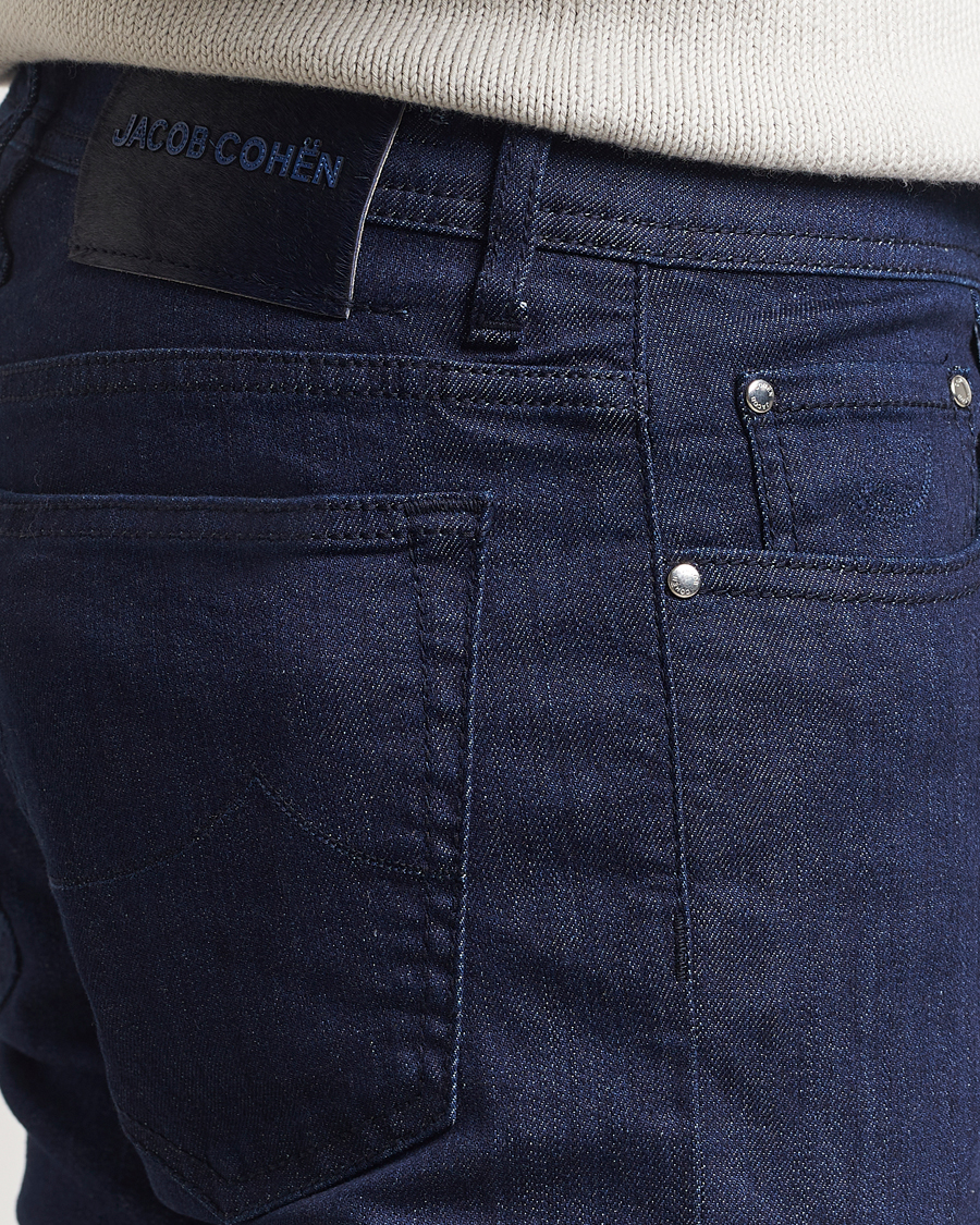Men | Jeans | Jacob Cohën | Bard 688 Slim Fit Stretch Jeans Dark Tonal Wash