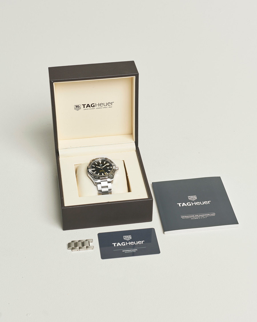 Men | Tag Heuer Pre-Owned Aquaracer Caliber 5 Silver | Tag Heuer Pre-Owned | Aquaracer Caliber 5 Silver