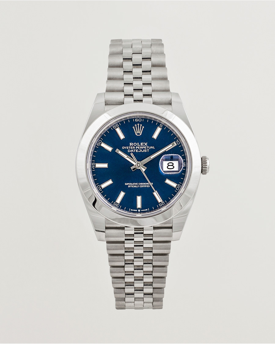 Men | Rolex Pre-Owned Datejust 41 Silver | Rolex Pre-Owned | Datejust 41 Silver