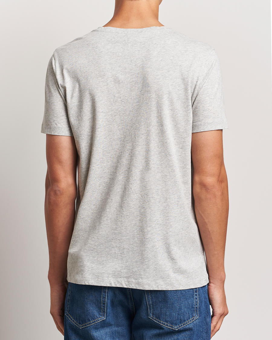 Men | T-Shirts | A Day's March | Lightweight T-Shirt Grey Melange