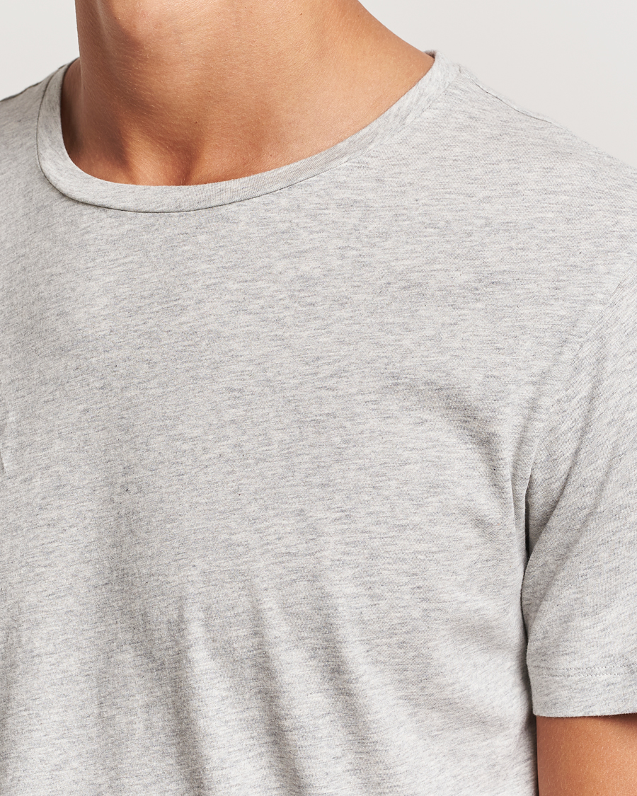 Men | T-Shirts | A Day's March | Lightweight T-Shirt Grey Melange