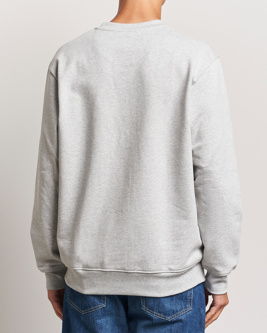 Men | Sweaters & Knitwear | A Day's March | Etienne Sweatshirt Grey Melange