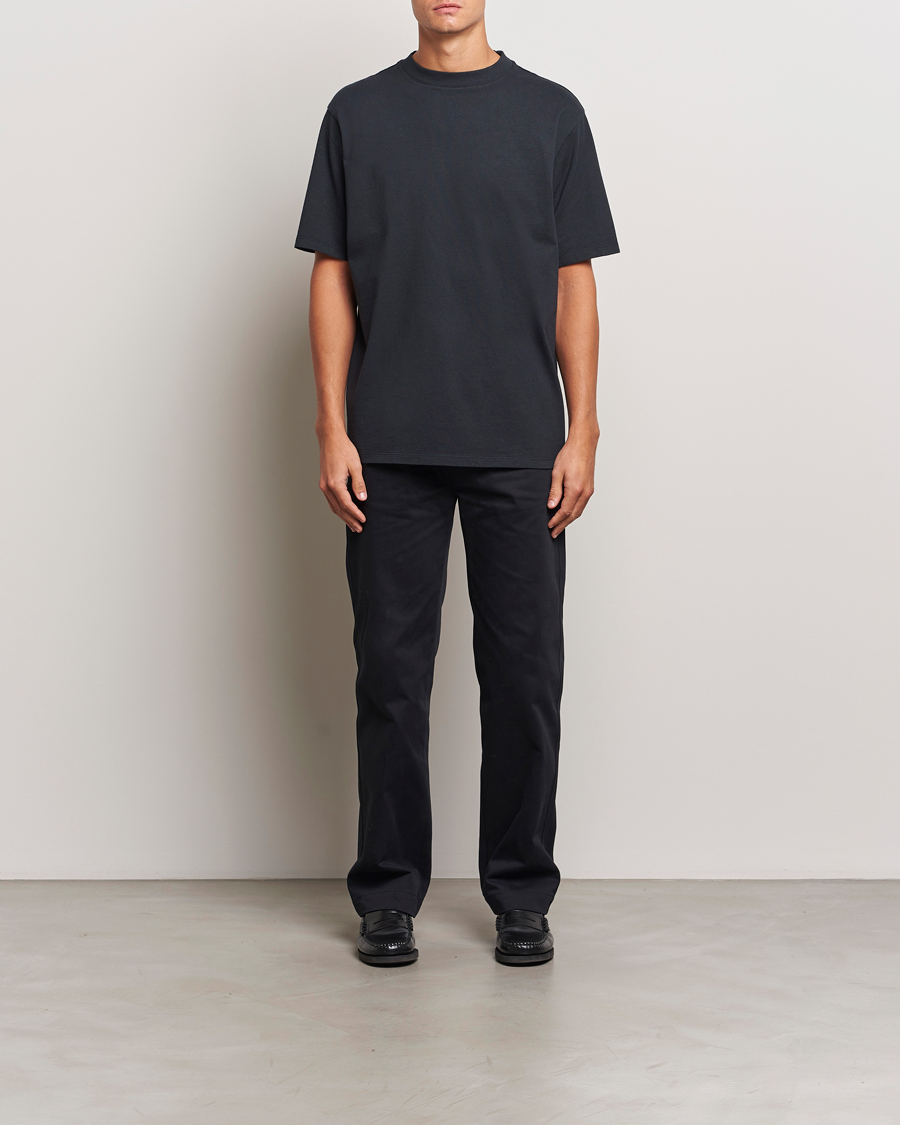 Men | T-Shirts | A Day's March | Tron Relaxed T-Shirt Black