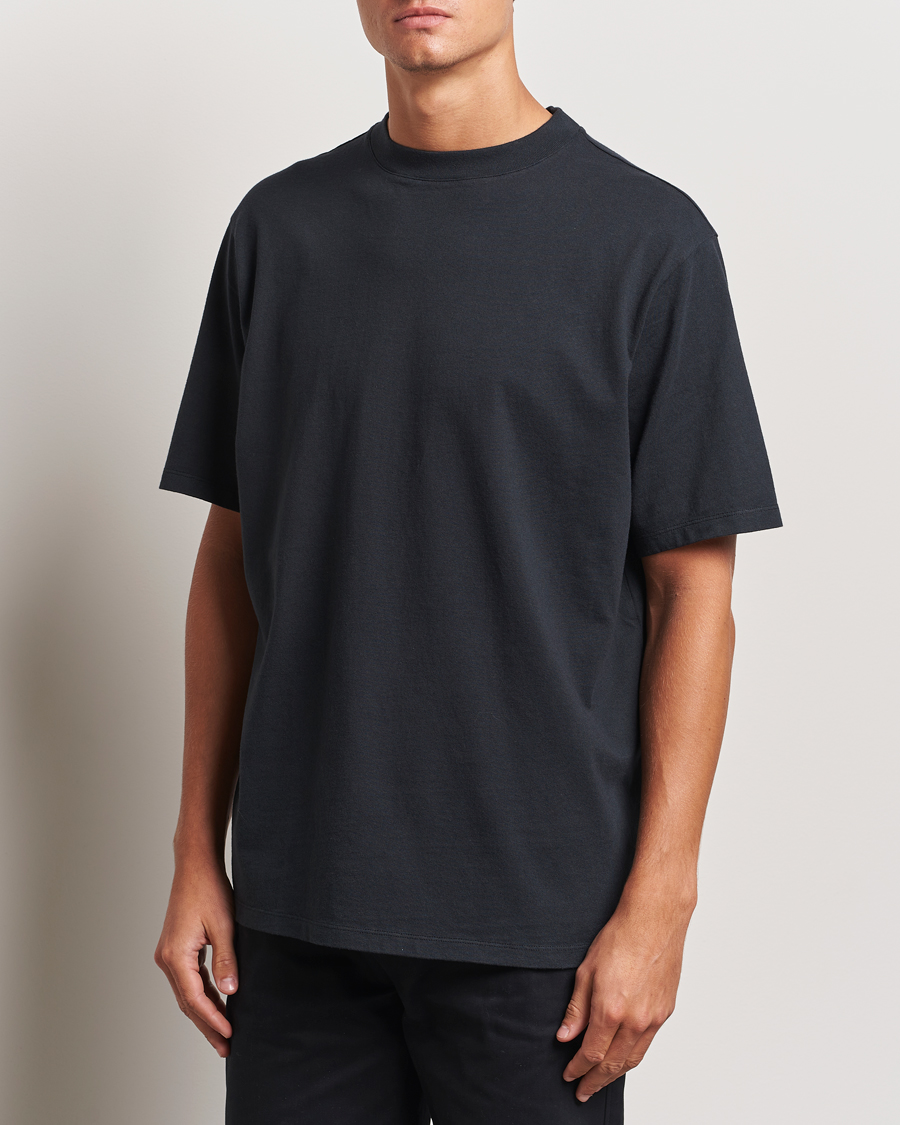 Men | T-Shirts | A Day's March | Tron Relaxed T-Shirt Black