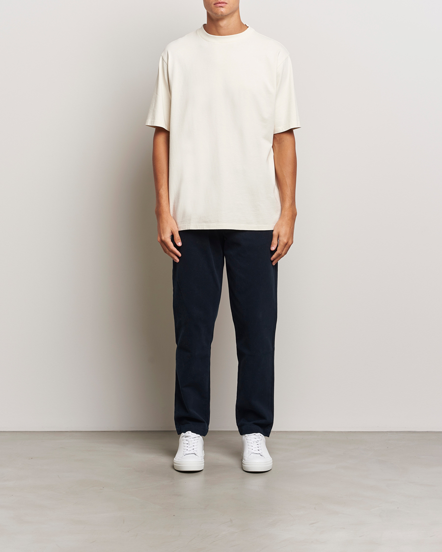 Men | T-Shirts | A Day's March | Tron Relaxed T-Shirt Off White
