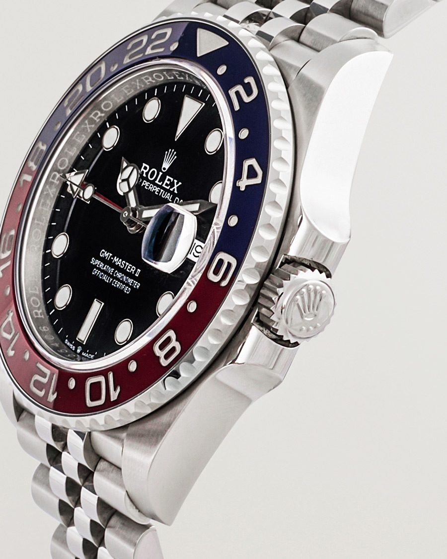 Men | Rolex Pre-Owned GMT-MASTER II Silver | Rolex Pre-Owned | GMT-MASTER II Silver