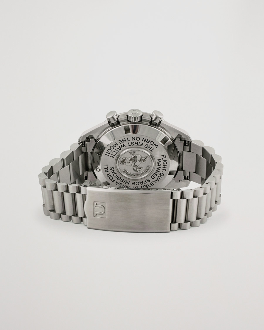 Men | Omega Pre-Owned Speedmaster Moonwatch PRO 005 Steel Black Silver | Omega Pre-Owned | Speedmaster Moonwatch PRO 005 Steel Black Silver