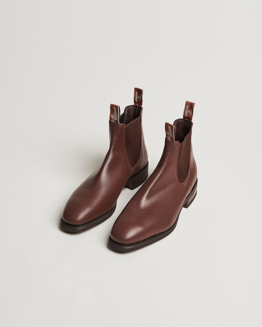 Men | Boots | R.M.Williams | Comfort Craftsman G Boot Yearling Dark Tan