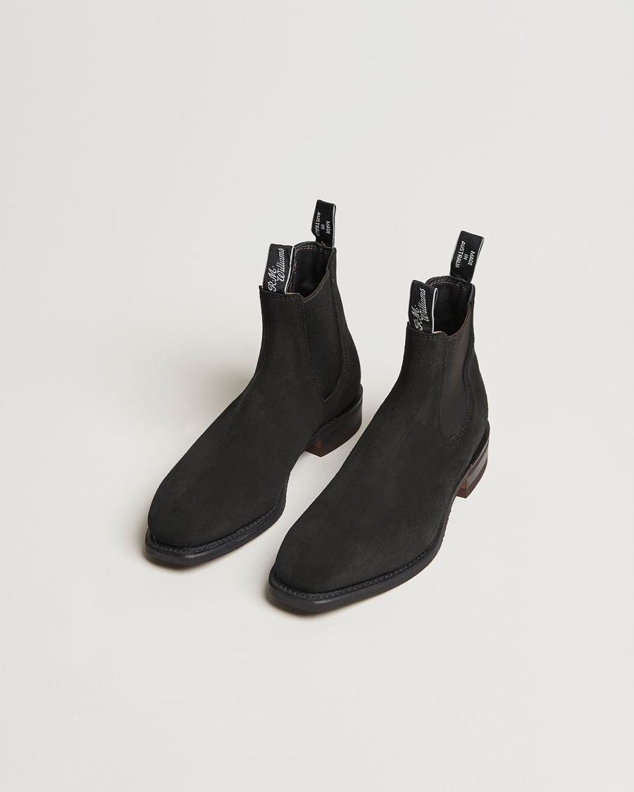 Men | Boots | R.M.Williams | Comfort Craftsman G Boot Black Suede