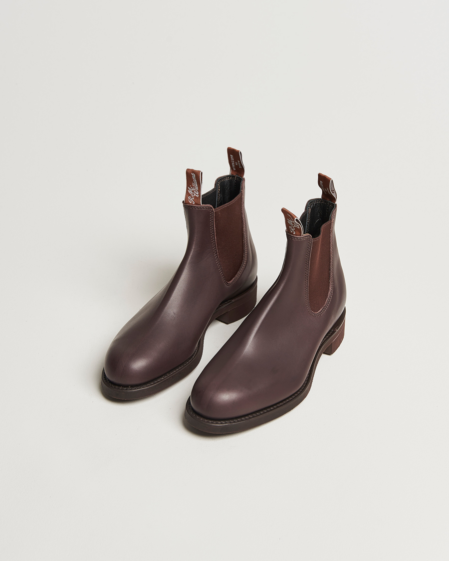 Men | Boots | R.M.Williams | Gardener G Boot Greasy Kip Brown