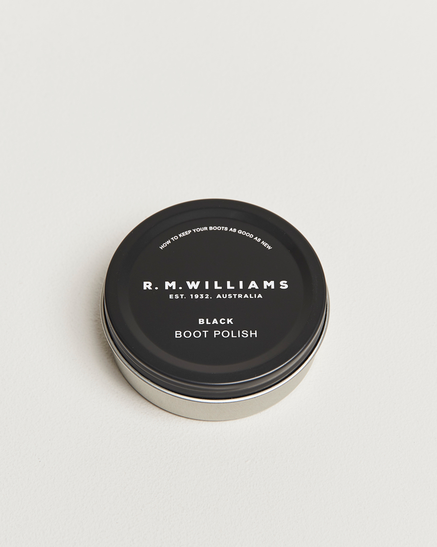 Men | Shoe Care | R.M.Williams | Stockman's Boot Polish 70ml Black