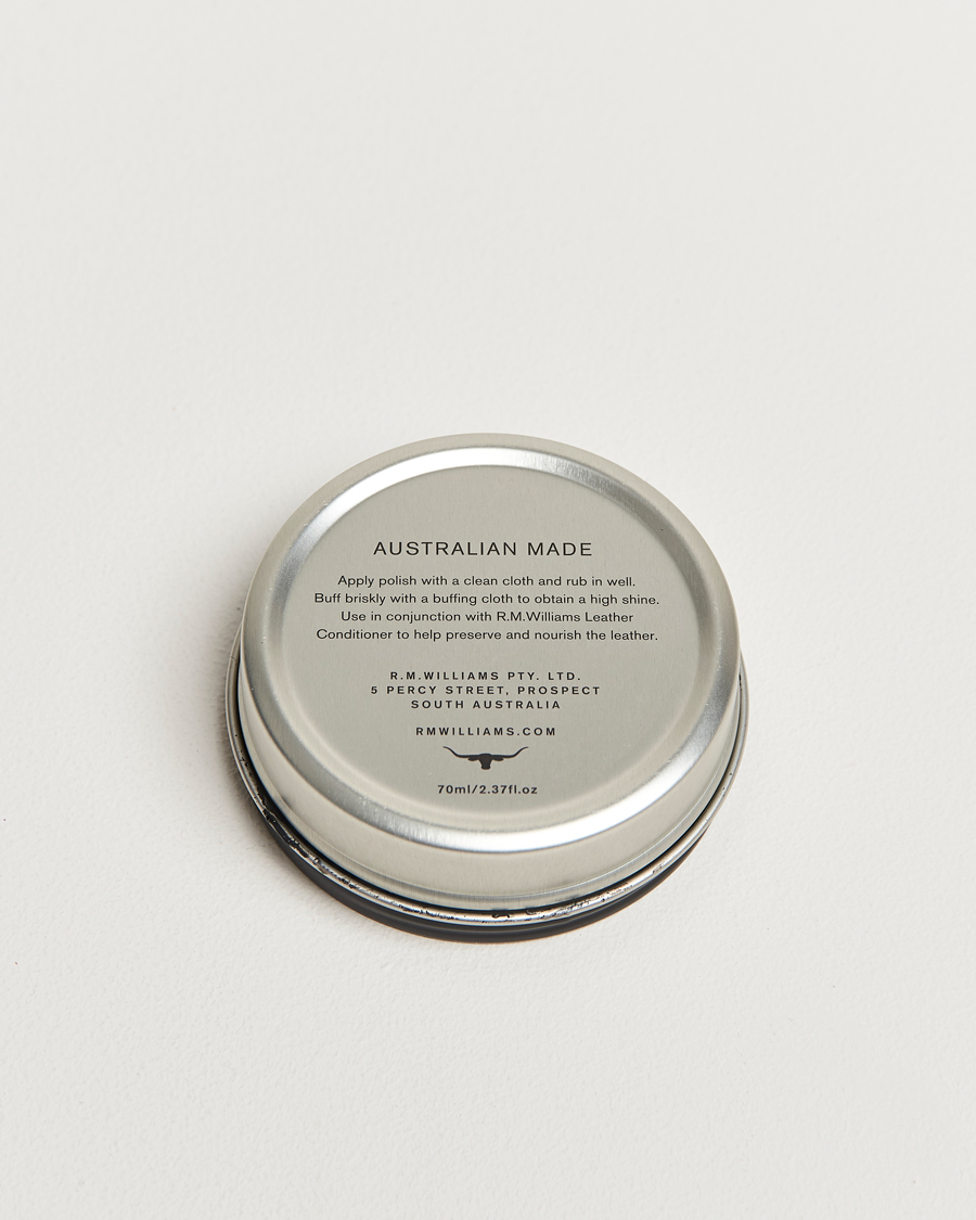 Men | Shoe Care | R.M.Williams | Stockman's Boot Polish 70ml Black
