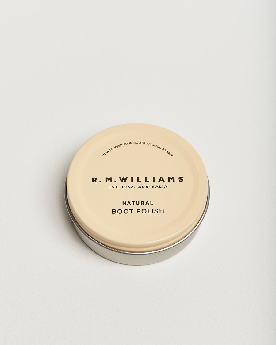 Men | Shoe Care | R.M.Williams | Stockman's Boot Polish 70ml Natural