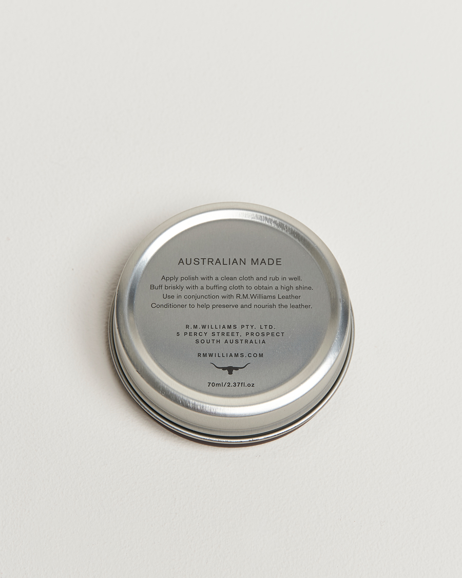 Men | Shoe Care | R.M.Williams | Stockman's Boot Polish 70ml Chestnut