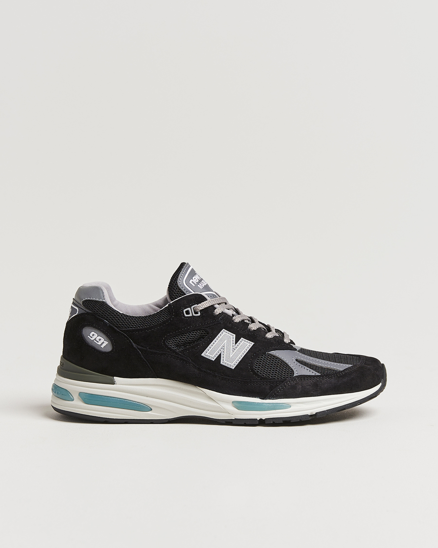 Men | Sneakers | New Balance Made In US & UK | New Balance Made in UK 991v2 Sneakers Black