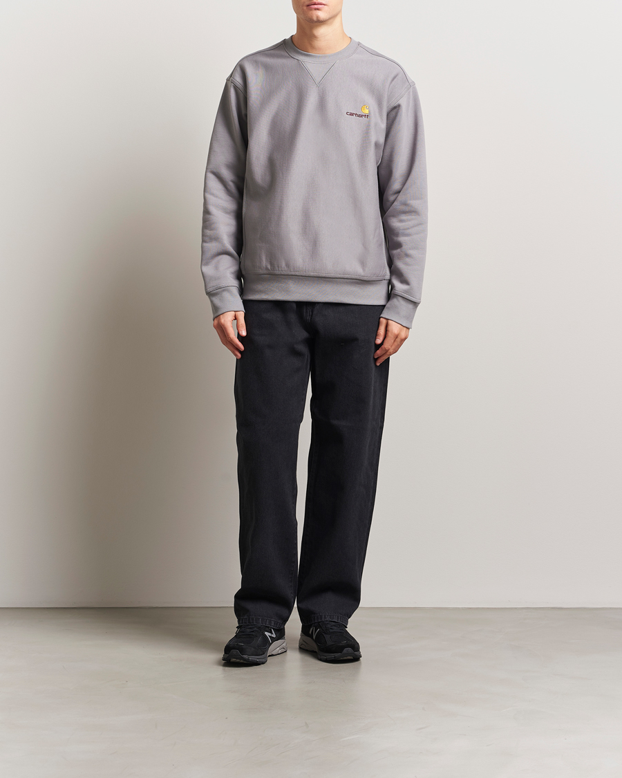 Men | Sweaters & Knitwear | Carhartt WIP | American Script Sweatshirt Yosemite