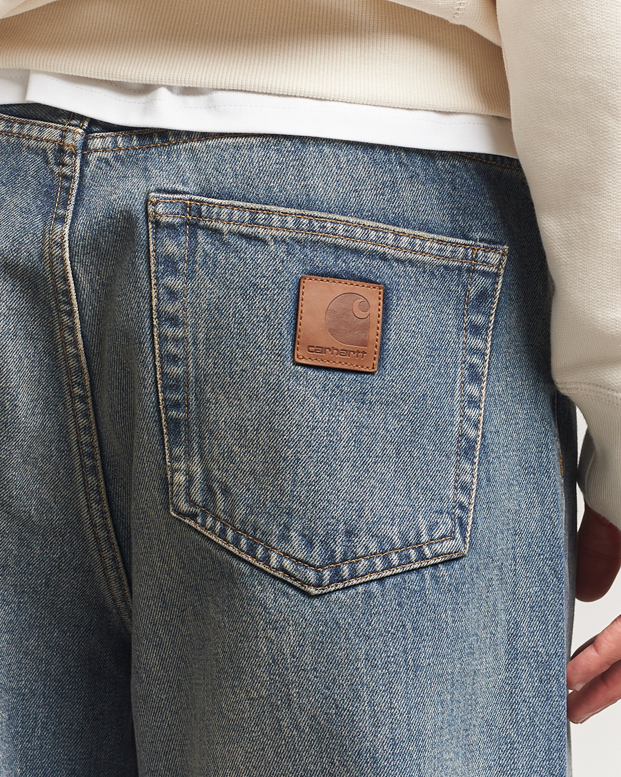 Men | Jeans | Carhartt WIP | Landon Pant Smith Denim Blue Worn