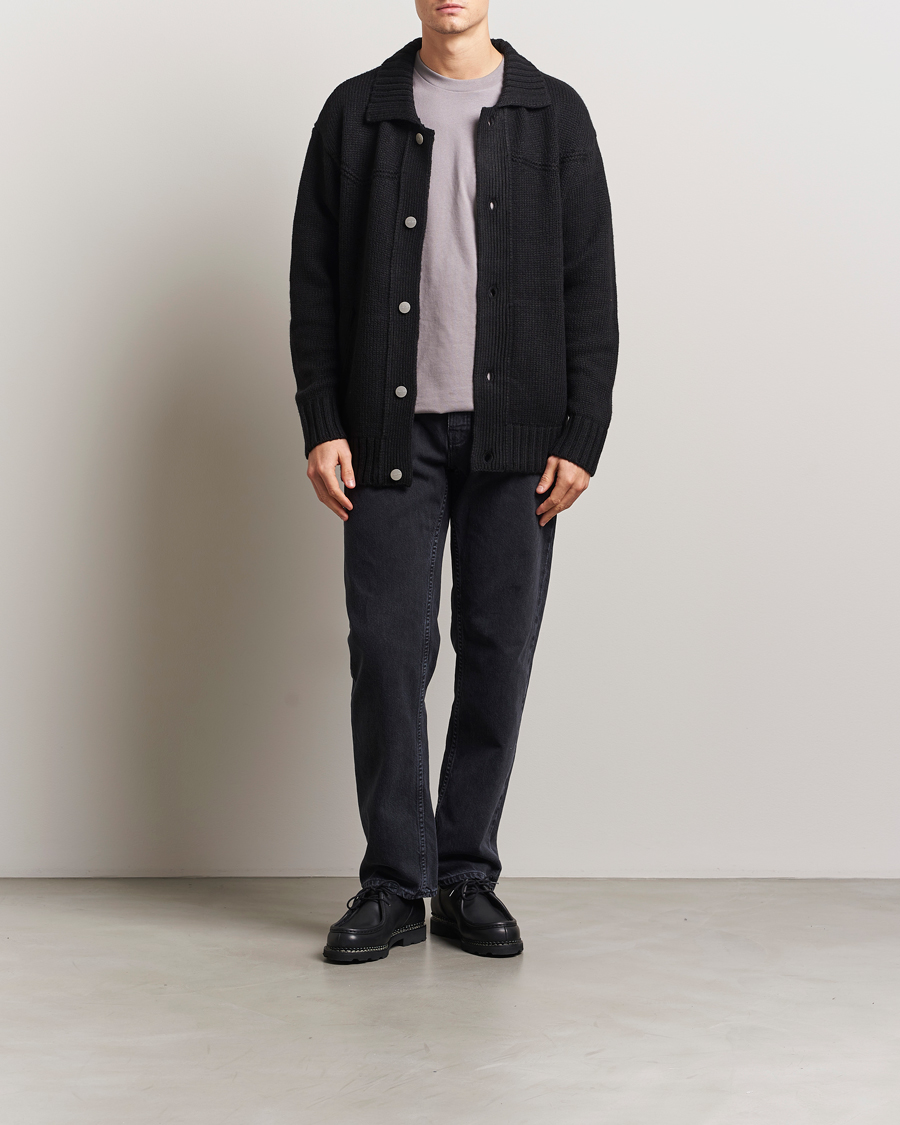 Men | Sweaters & Knitwear | Carhartt WIP | Santa Fe Cardigan Black