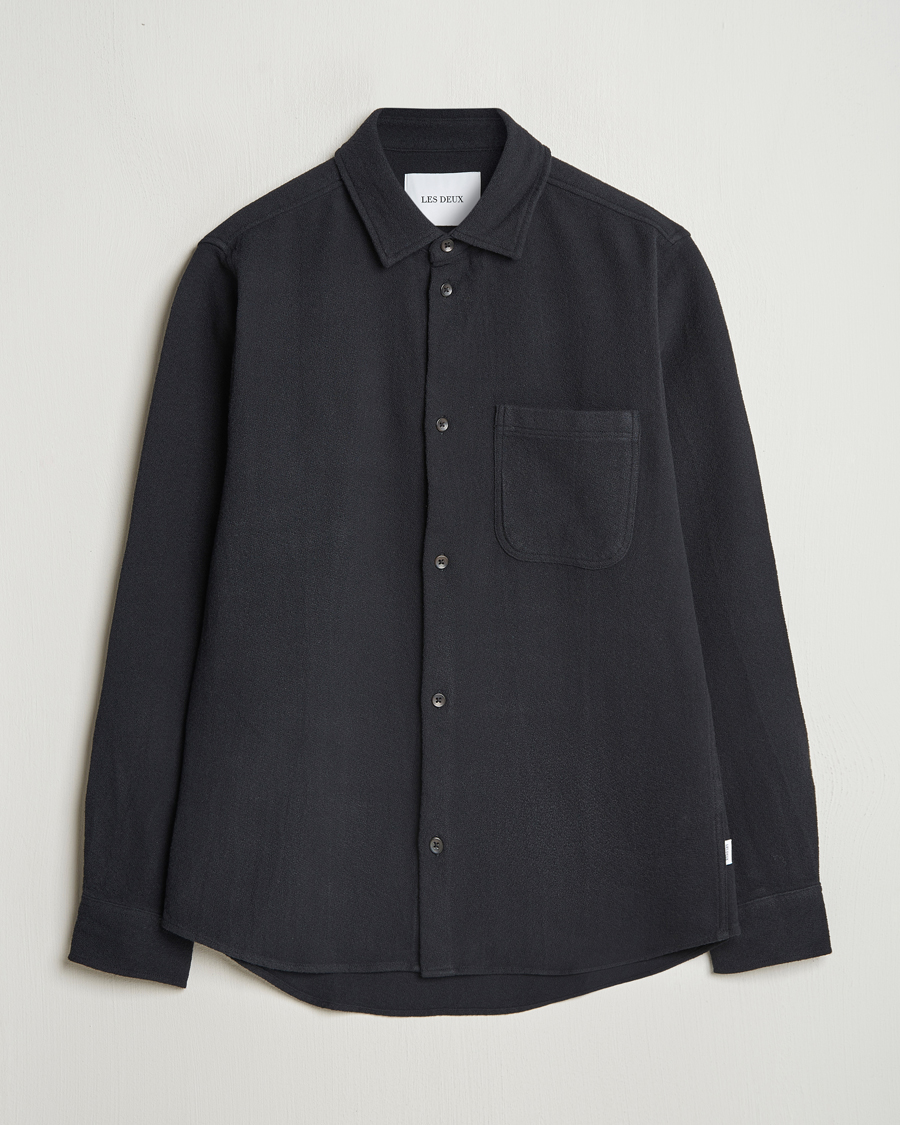 Men | Shirts | LES DEUX | Kash Structure Shirt Black
