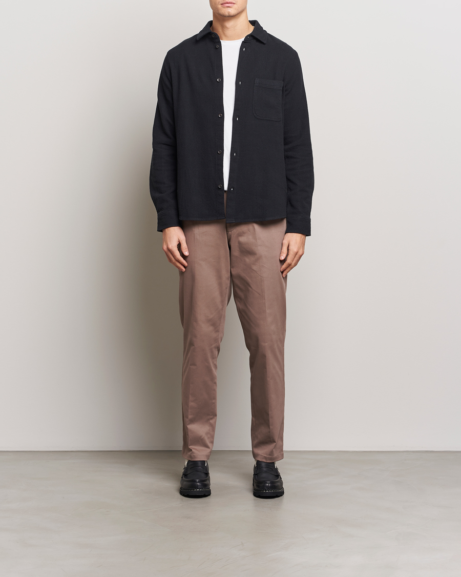 Men | Shirts | LES DEUX | Kash Structure Shirt Black