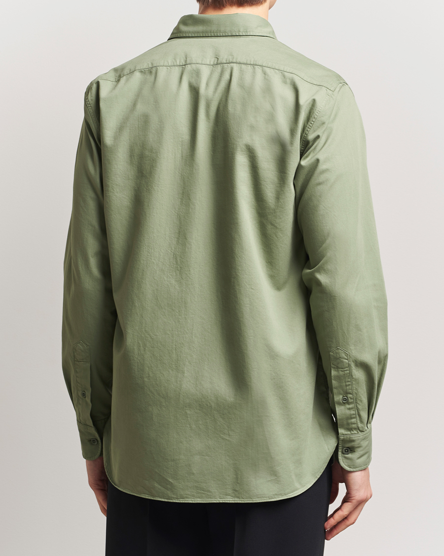 Men | Shirts | Ralph Lauren Purple Label | Chino Twill Overshirt Dark Ivy