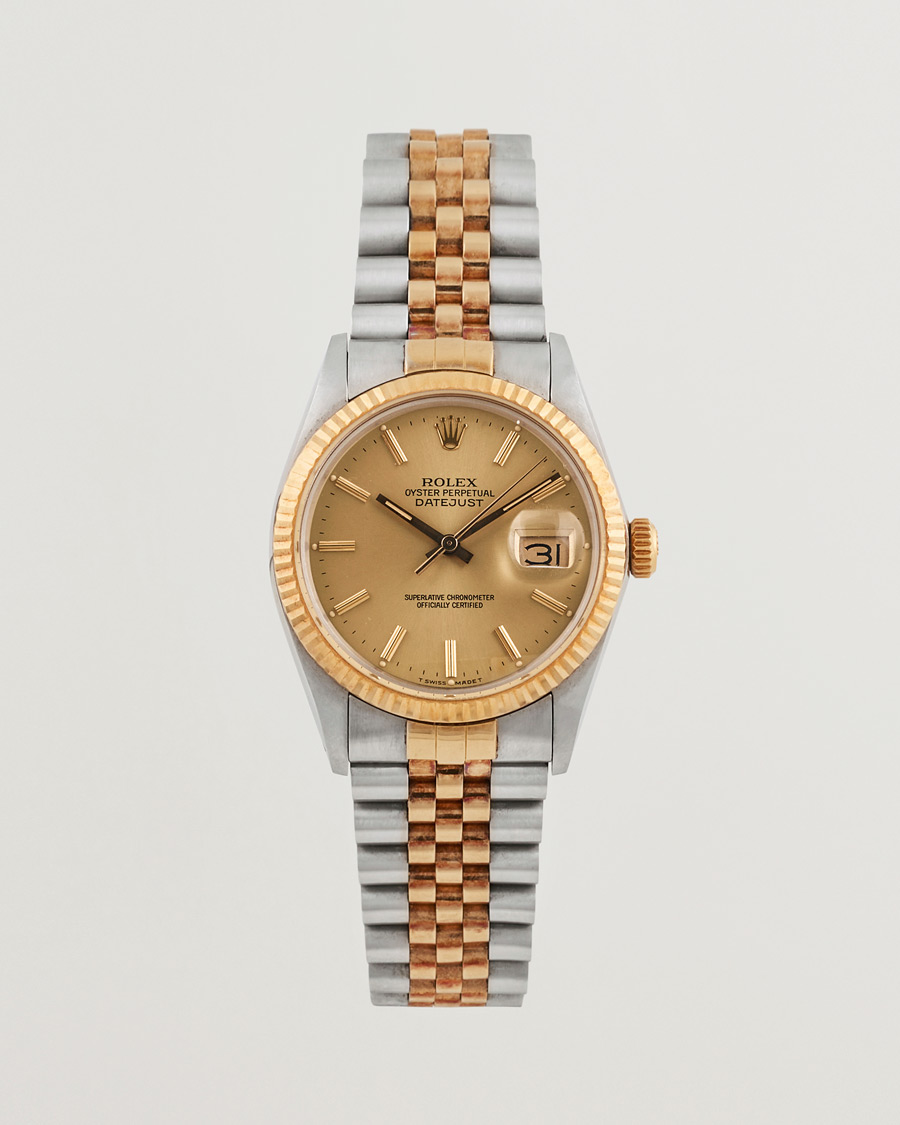 Men | Rolex Pre-Owned Datejust 16013 G/S Silver | Rolex Pre-Owned | Datejust 16013 G/S Silver