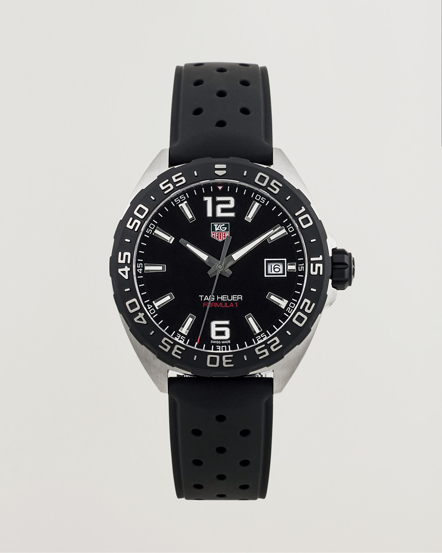 Men | Tag Heuer Pre-Owned Formula 1 WAZ1110 Silver | Tag Heuer Pre-Owned | Formula 1 WAZ1110 Silver