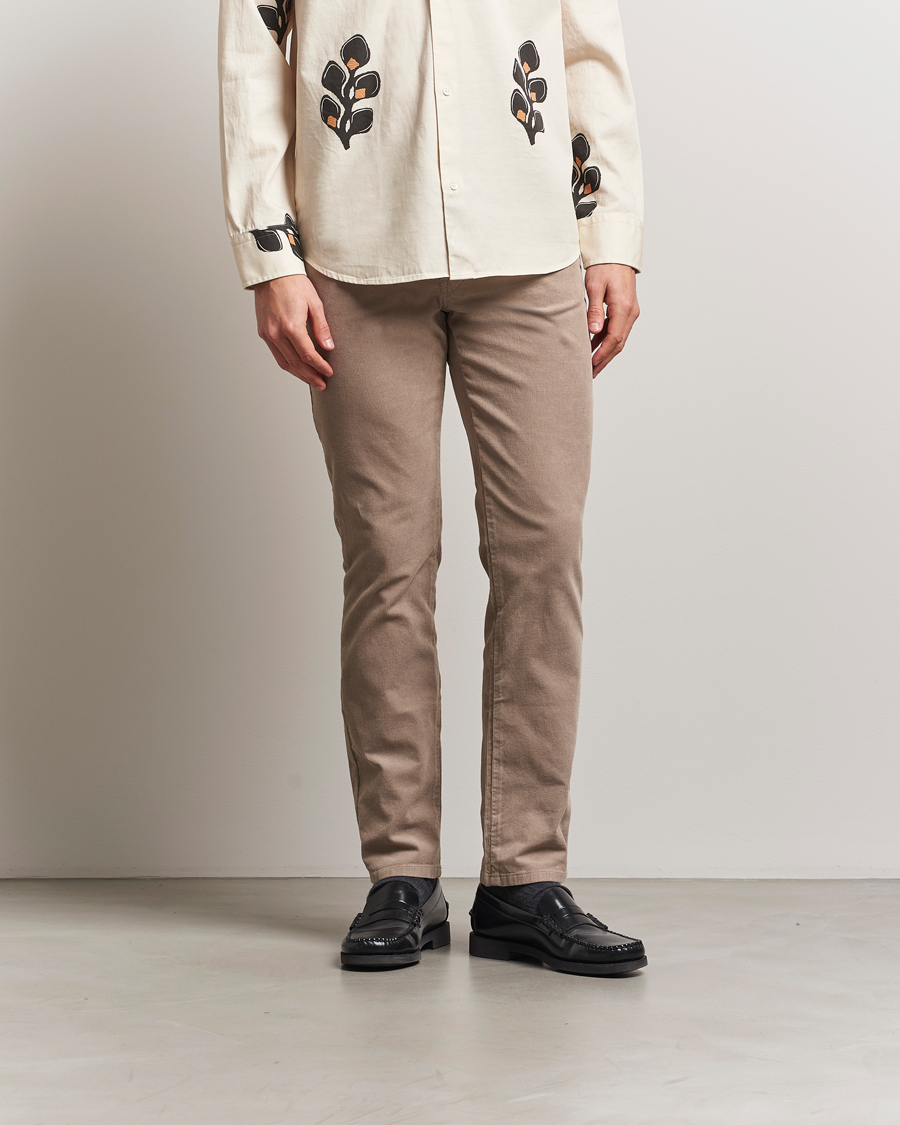 Men | Trousers | NN07 | Tony Corduroy 5-Pocket Pants Timber Wolf