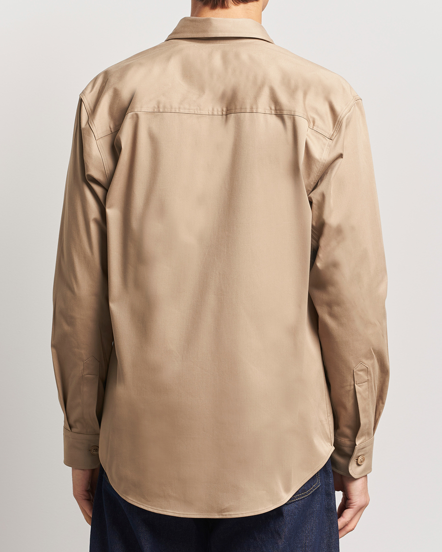 Men | Shirts | NN07 | Quinsy Cotton Overshirt Timber Wolf