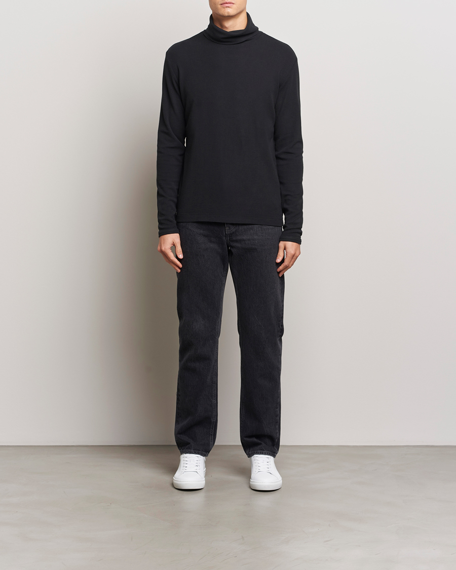 Men | Sweaters & Knitwear | NN07 | Clive Rollneck Black