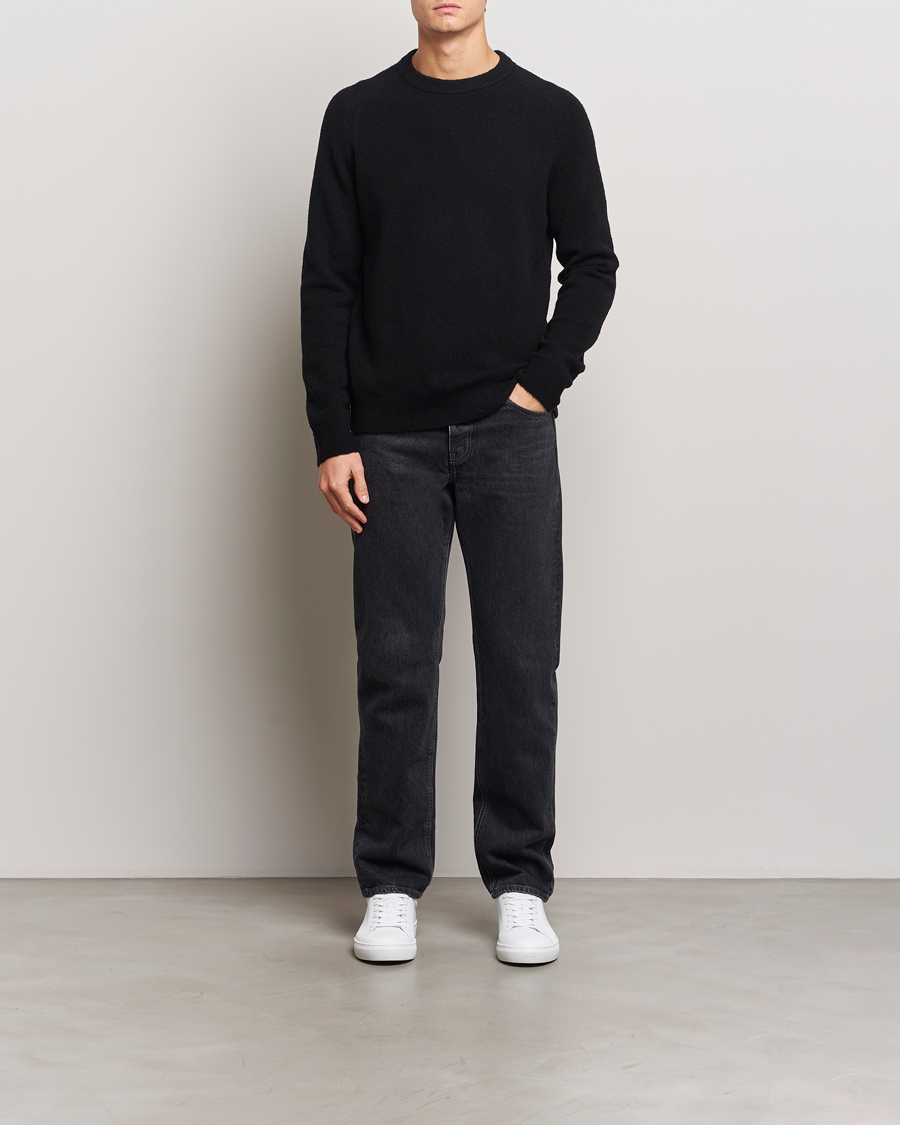 Men | Sweaters & Knitwear | NN07 | John Wool Knitted Sweater Black