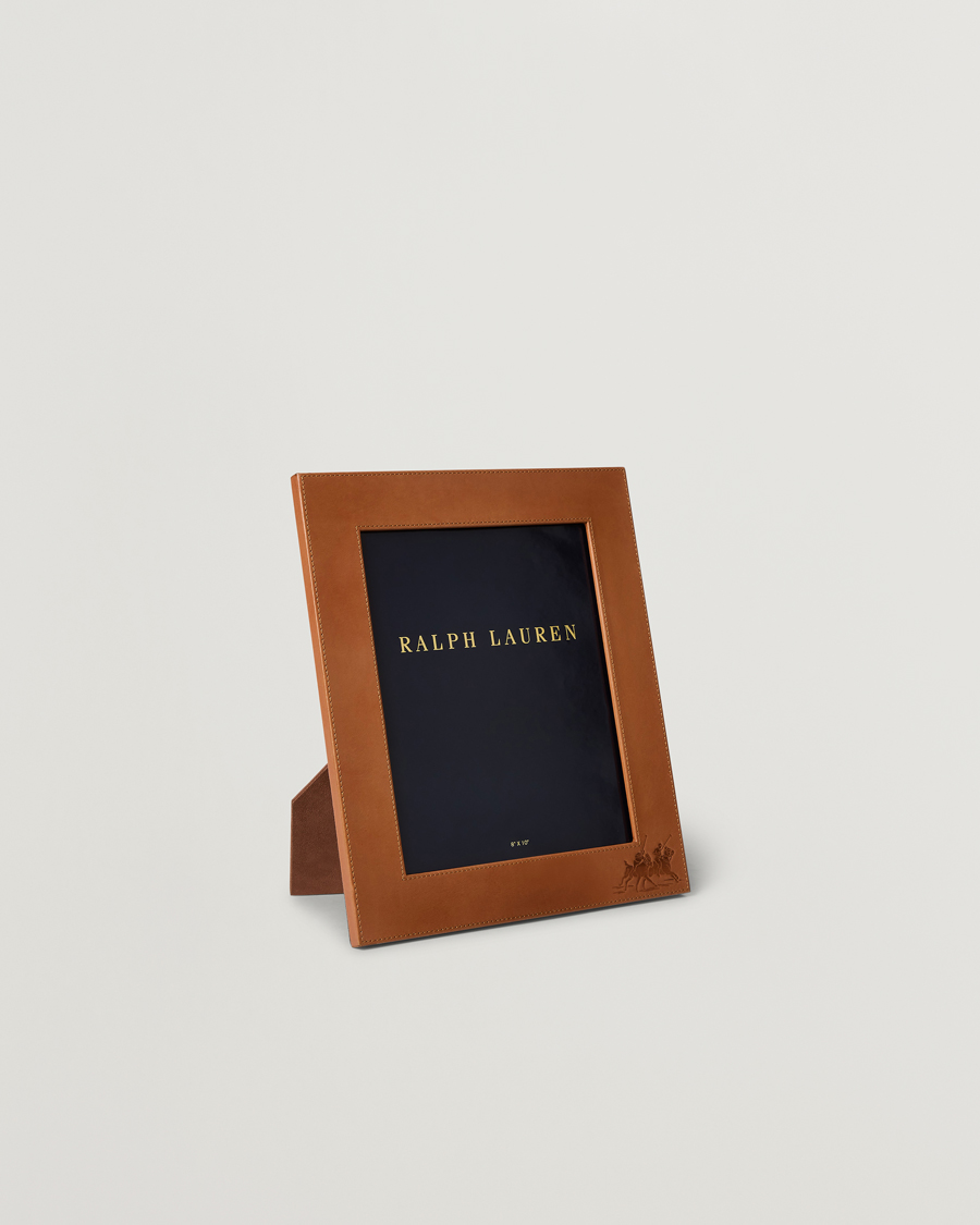 Men | Home | Ralph Lauren Home | Garrett 8x10 Photo Frame Saddle
