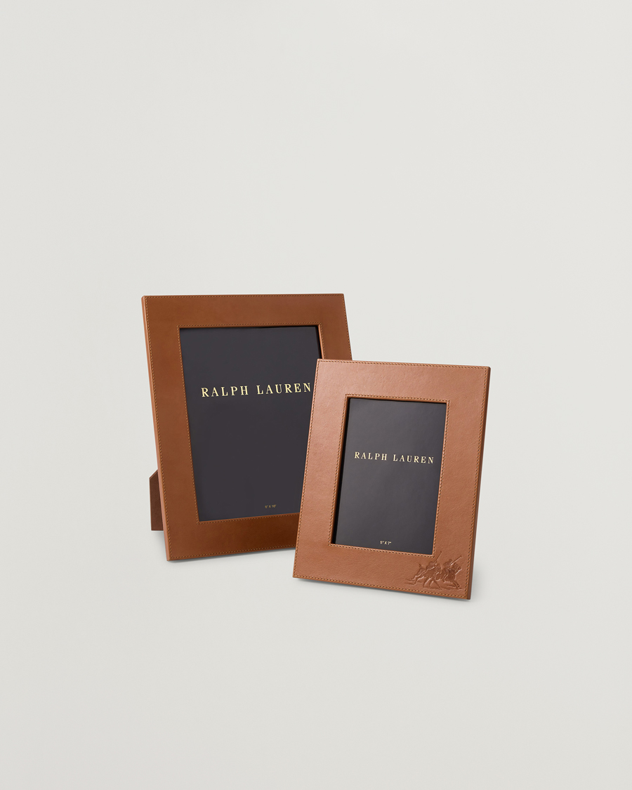 Men | Home | Ralph Lauren Home | Garrett 8x10 Photo Frame Saddle