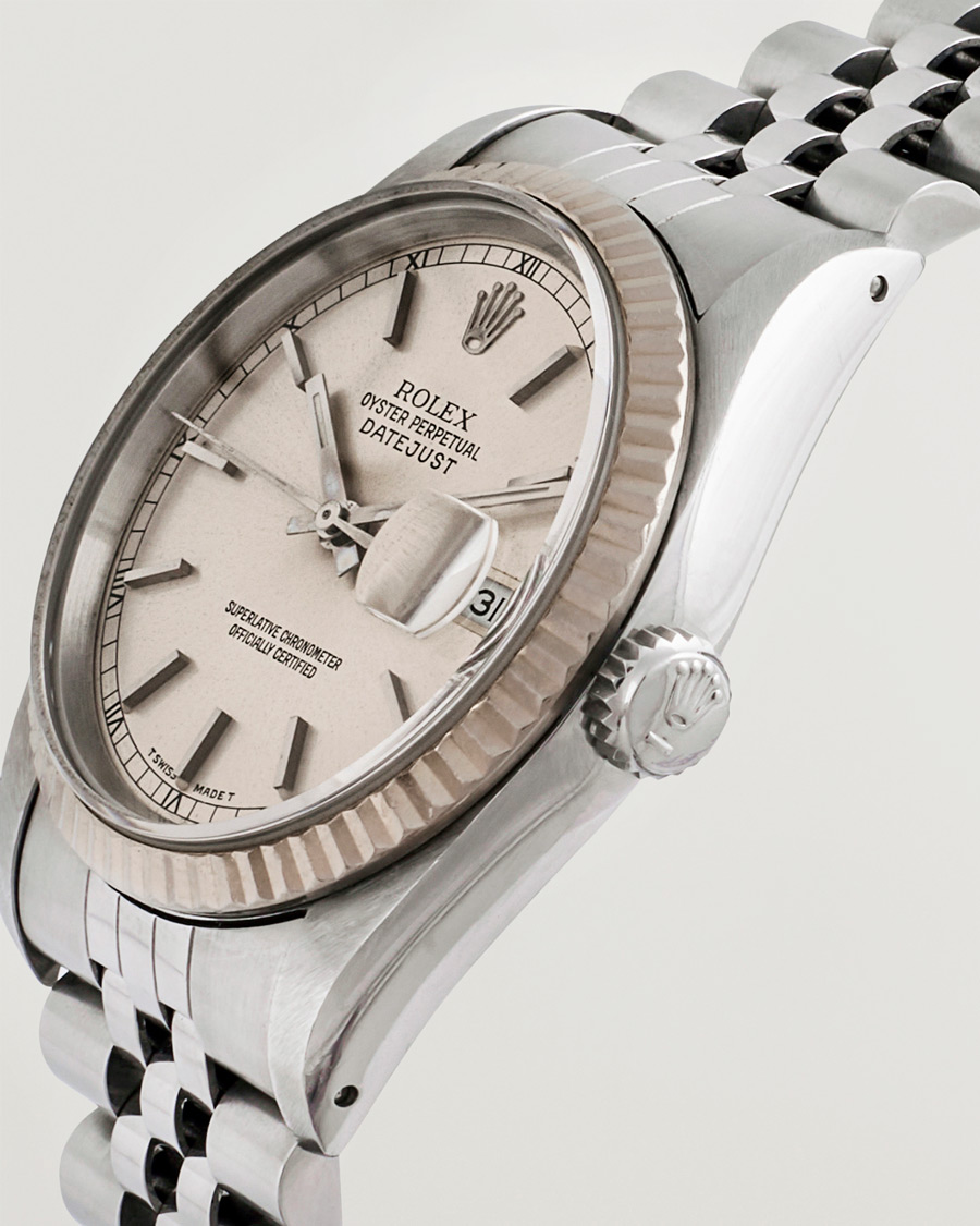Men | Rolex Pre-Owned Datejust 16234 Silver | Rolex Pre-Owned | Datejust 16234 Silver