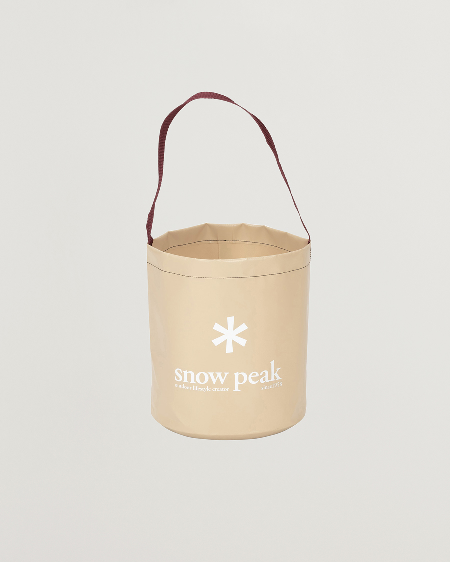 Men | Outdoor living | Snow Peak | Camping Bucket Khaki