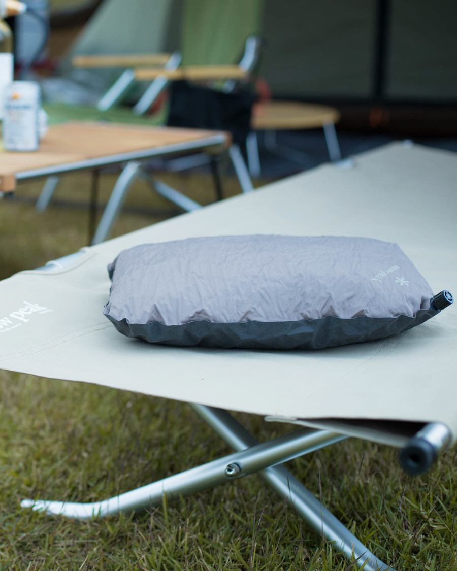 Men | Outdoor living | Snow Peak | Stretch Pillow Grey