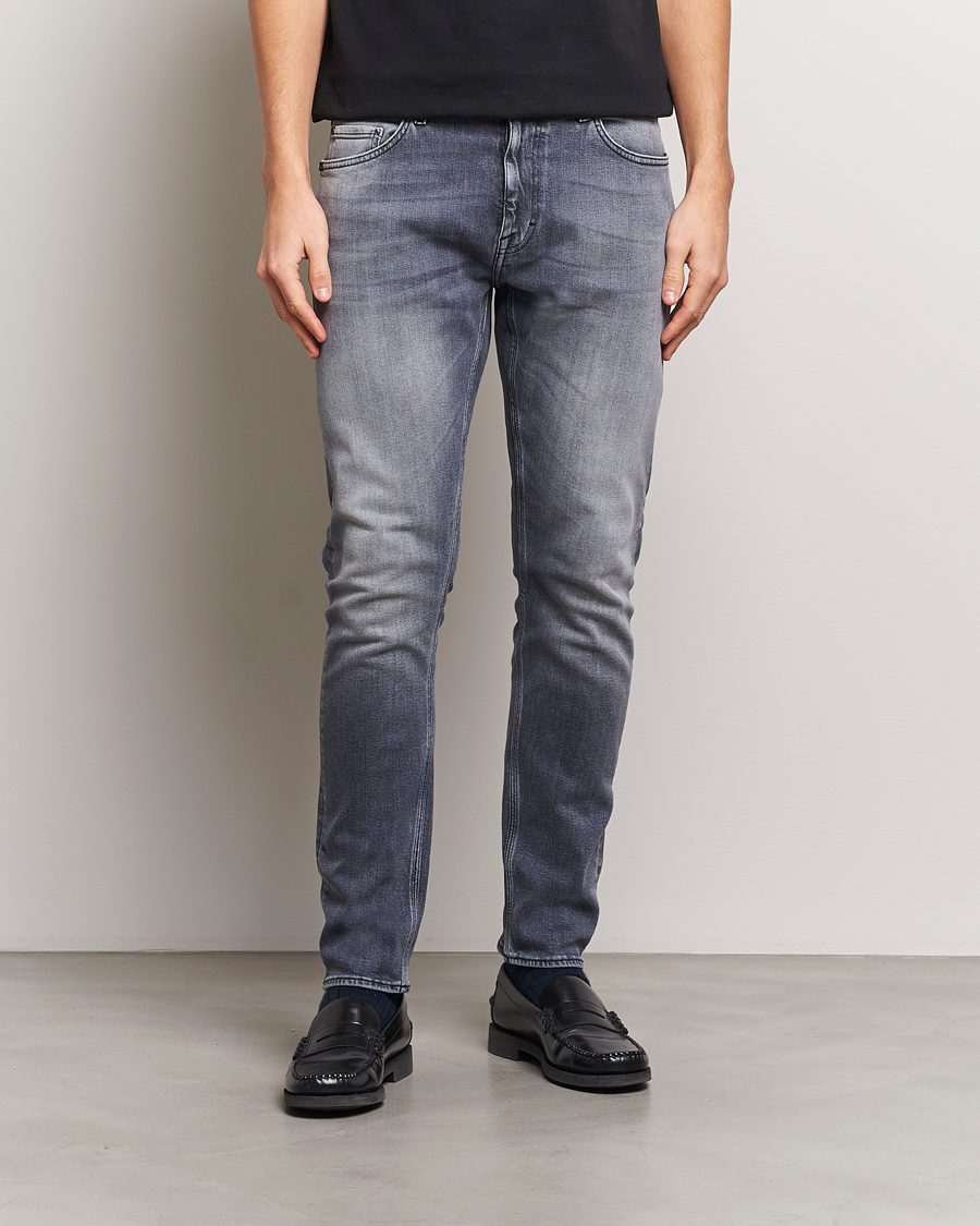 Men | Jeans | Tiger of Sweden | Pistolero Stretch Cotton Jeans Prime Washed Black