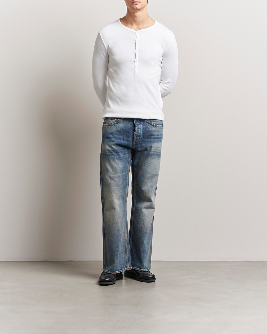 Men | Jeans | Tiger of Sweden | Fact Bootcut Jeans Medium Blue