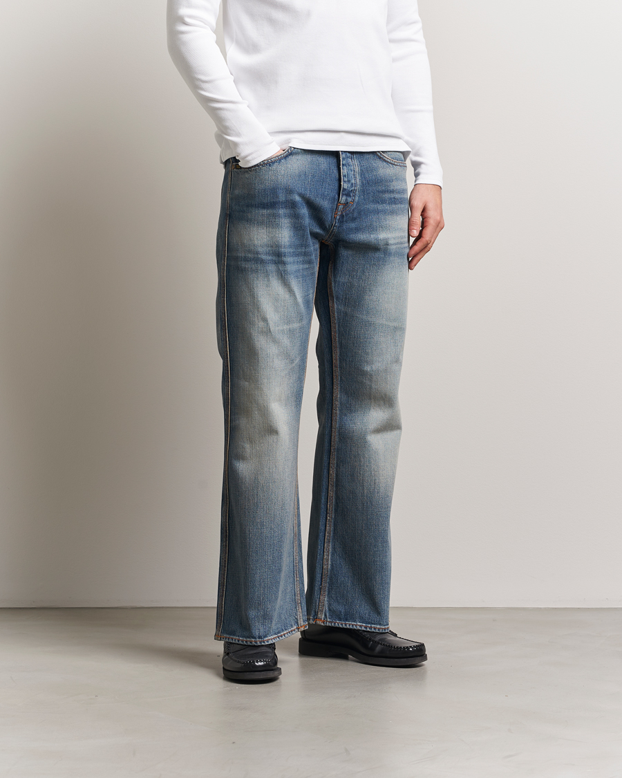Men | Jeans | Tiger of Sweden | Fact Bootcut Jeans Medium Blue