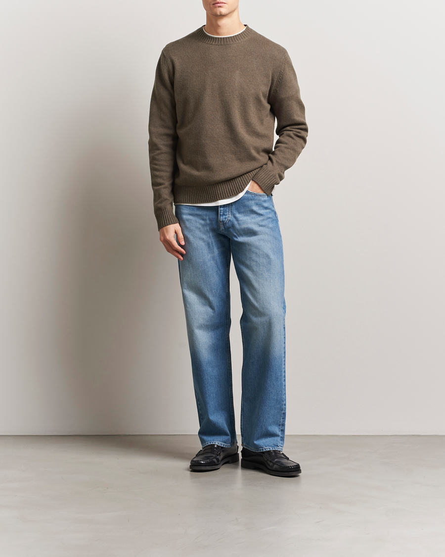 Men | Sweaters & Knitwear | Samsøe Samsøe | Sylli Wool Crew Neck Bungee Cord