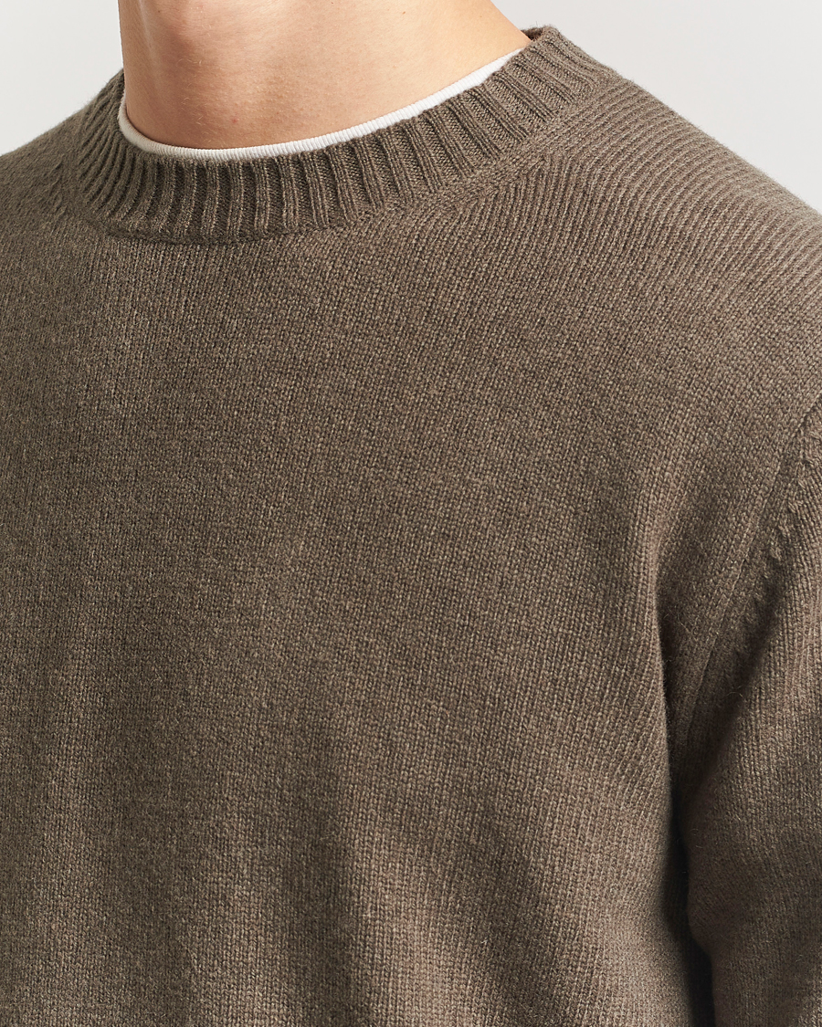 Men | Sweaters & Knitwear | Samsøe Samsøe | Sylli Wool Crew Neck Bungee Cord