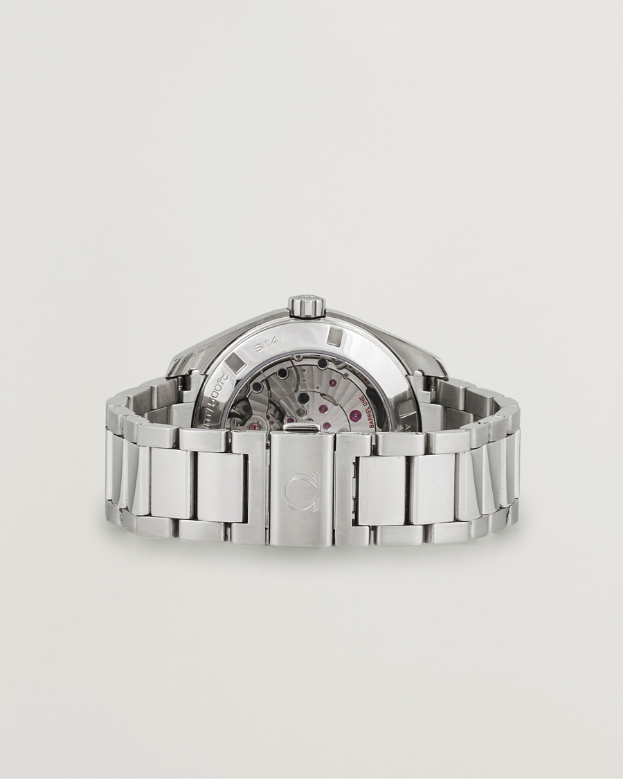 Men | Omega Pre-Owned Seamaster Aqua Terra Silver | Omega Pre-Owned | Seamaster Aqua Terra Silver