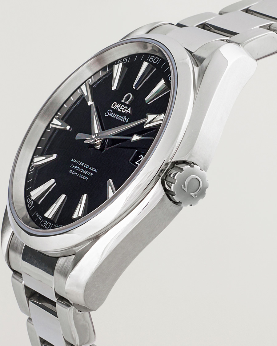 Men | Omega Pre-Owned Seamaster Aqua Terra Silver | Omega Pre-Owned | Seamaster Aqua Terra Silver