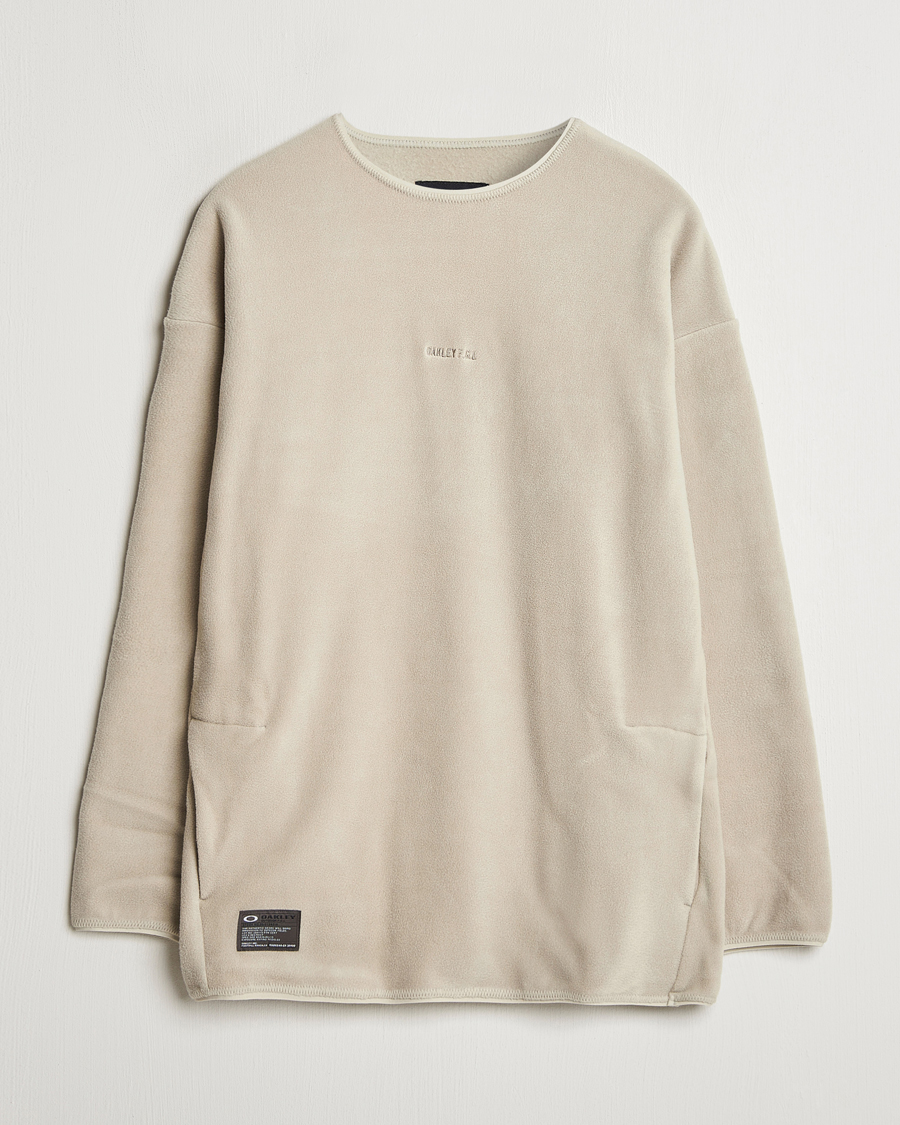 Men | Sweaters & Knitwear | Oakley | FGL Micro Fleece Crew Desert Sand