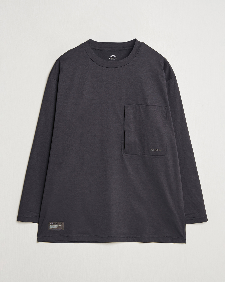 Men | T-Shirts | Oakley | FGL Scratch Long Sleeve T-Shirt Phantom