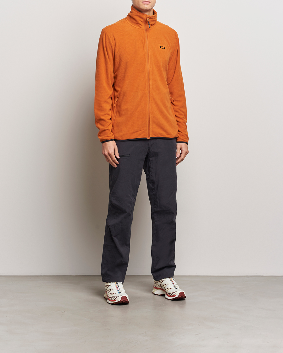 Men | Sweaters & Knitwear | Oakley | Alpine Full Zip Sweatshirt Ginger