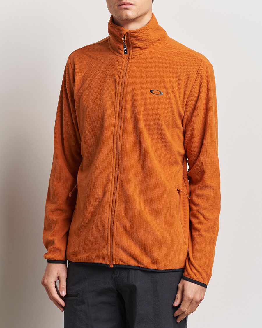 Men | Sweaters & Knitwear | Oakley | Alpine Full Zip Sweatshirt Ginger
