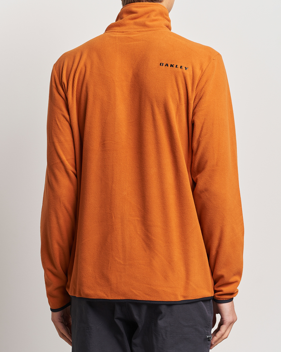 Men | Sweaters & Knitwear | Oakley | Alpine Full Zip Sweatshirt Ginger