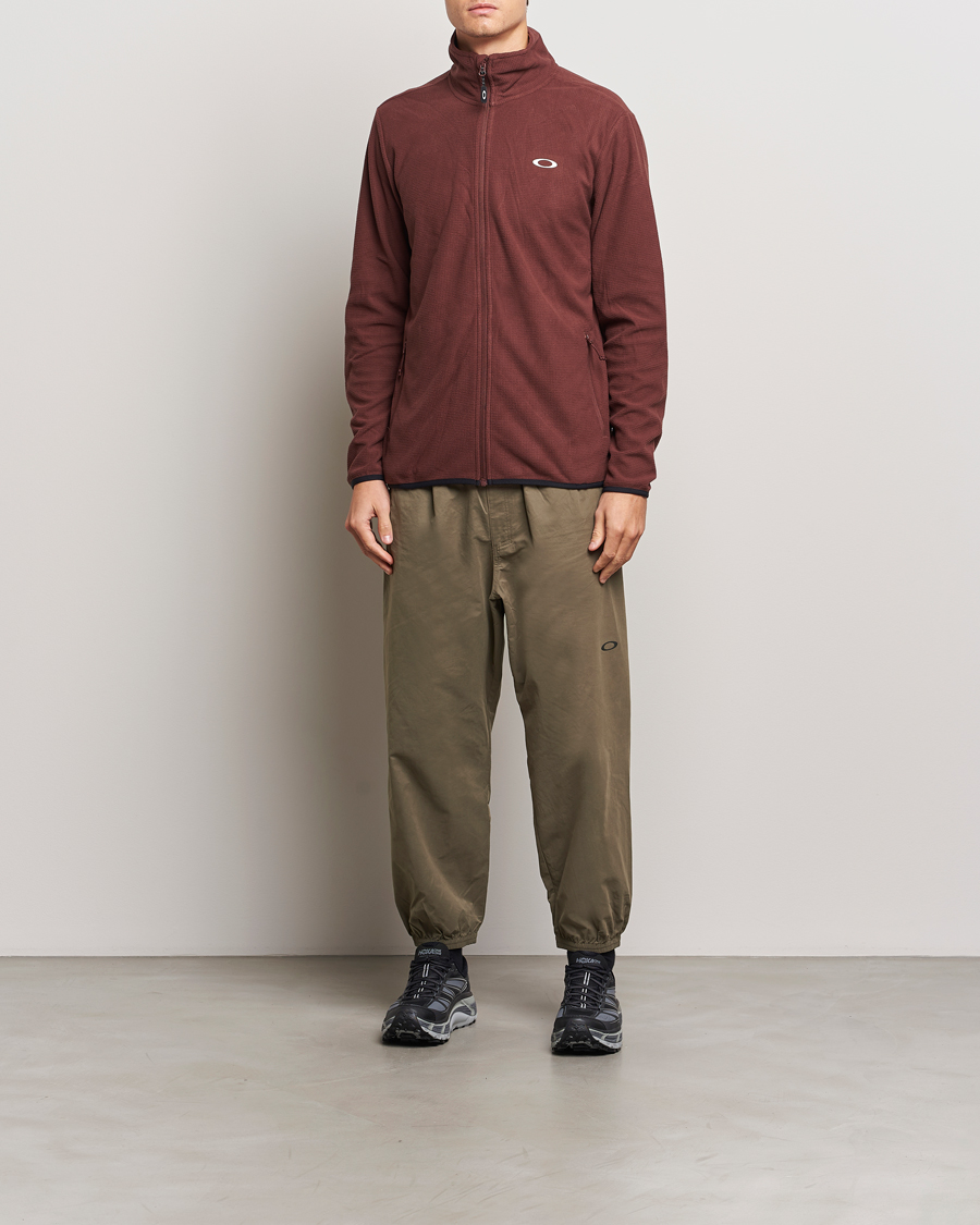 Men | Sweaters & Knitwear | Oakley | Alpine Full Zip Sweatshirt Grenache