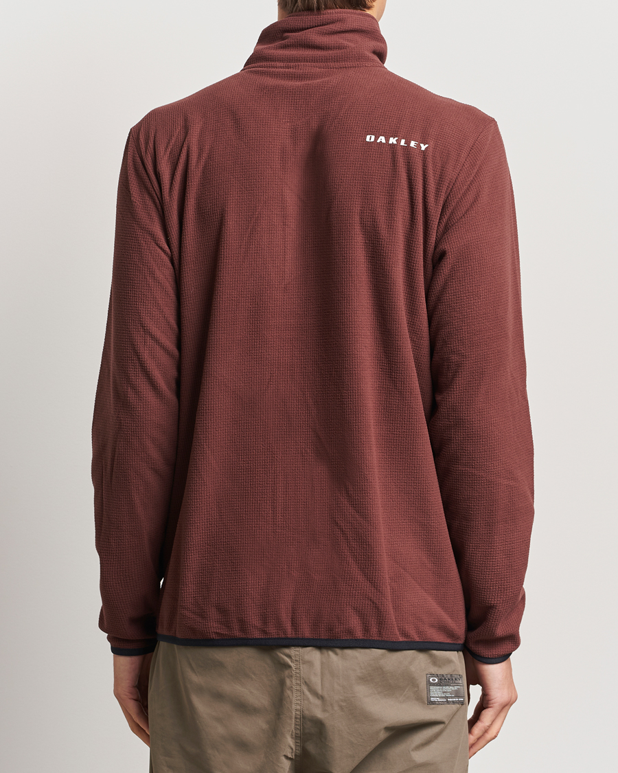 Men | Sweaters & Knitwear | Oakley | Alpine Full Zip Sweatshirt Grenache